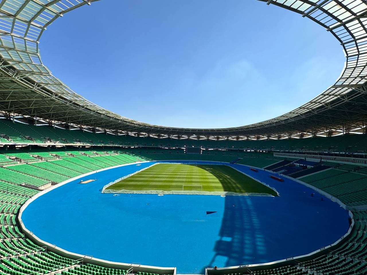 Basra International Stadium running track